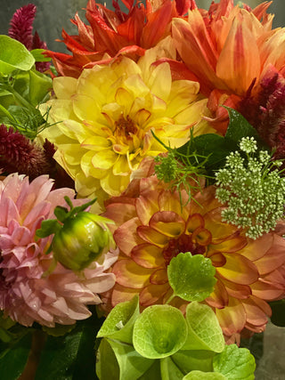 Gorgeous fresh flowers from Rahl Farms.  We love our local farms at Flowers By LD